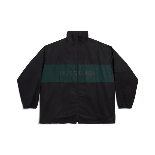 Balenciaga SS23 Куртки и Пальто Свободный крой Унисекс Черный