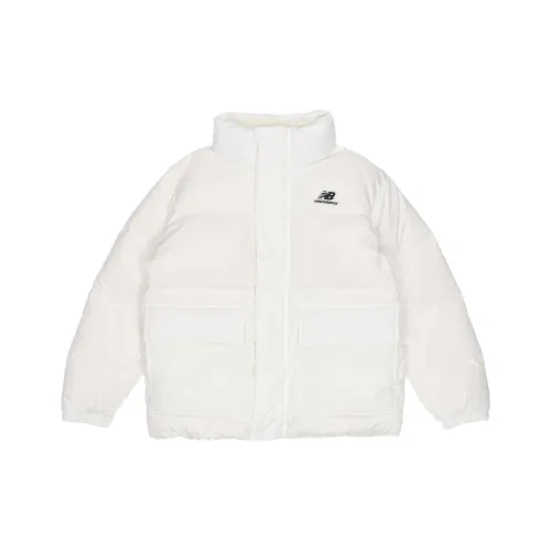 New Balance Слоновая кость Унисекс Пуховики