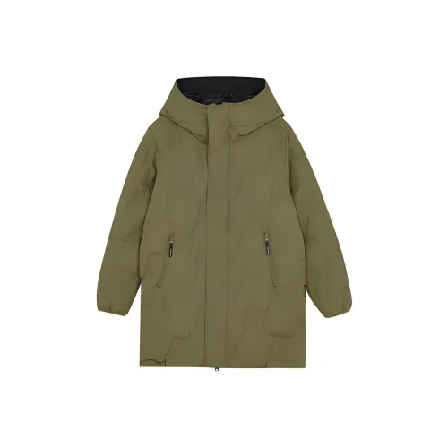 New Balance Темно-верблюжий Унисекс Пуховики