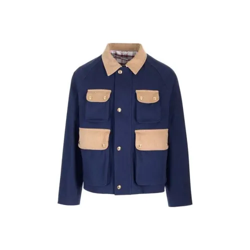 THOM BROWNE Blue Men's Jackets THOM BROWNE Синий Мужские Куртки