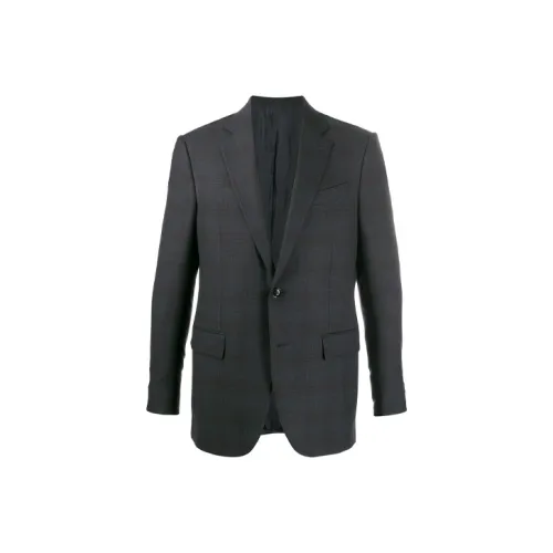 Ermenegildo Zegna Серый Мужской Деловой костюм