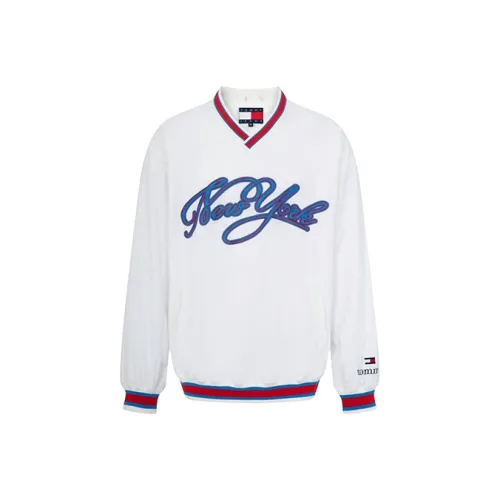 Tommy Hilfiger Красный Белый Синий Мужские Куртки