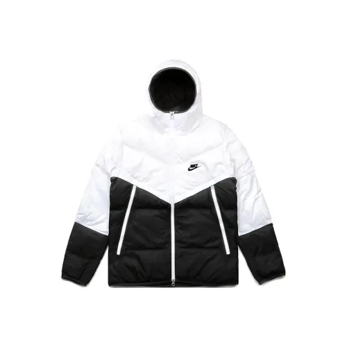 Nike Пуховик Зимний Мужской Белый