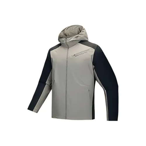 ANTA ZONGXUNXILIE Куртки и пальто Мужской Цвет дубовый хаки Основной черный