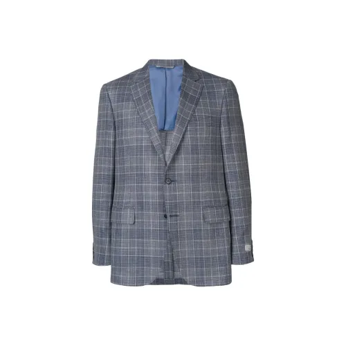 Canali Бизнес-костюм Пальто Мужское Серое