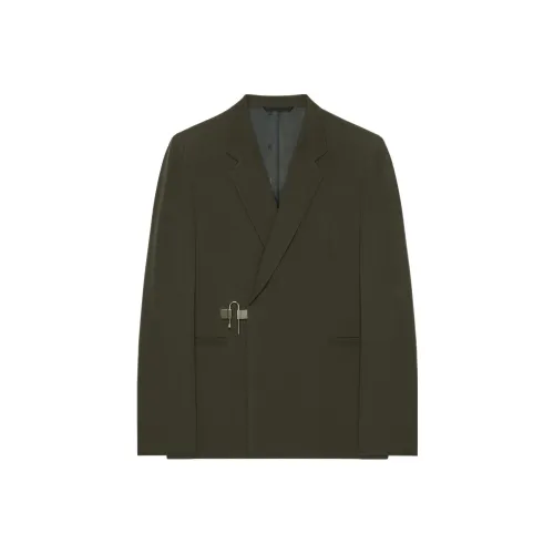 Givenchy Army Green Мужские Деловые Костюмы