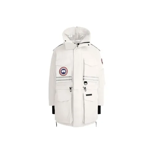 Canada Goose x ANGEL CHEN Snow Mantra Series FW22 Пуховик Мужской Beichen Белый
