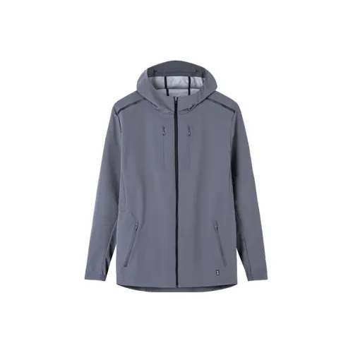 ANTA RUNNING Collection Дышащая ветровка мужская серая