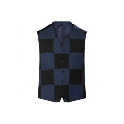 LOUIS VUITTON x NIGO2 SS22 Жилет Мужской Темно-синий