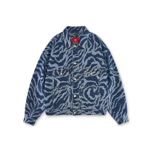 OCCUPY Синий Унисекс Джинсовые куртки