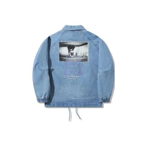 LINING Denim Куртка Мужская Светлый Синий Деним