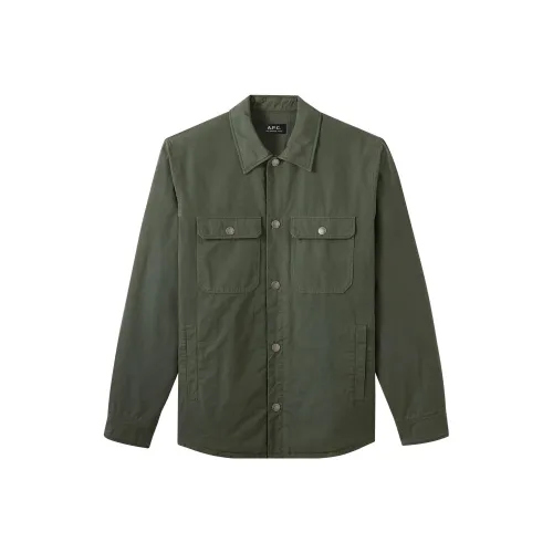 A.P.C. Joint Paragraph Зеленый Мужской Куртки