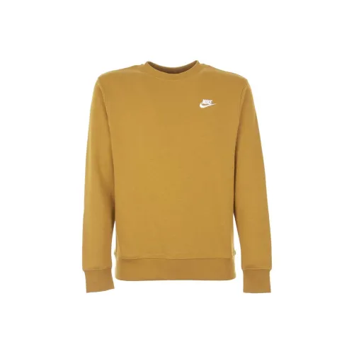 Nike Clothing Свитшот Мужской Желтый