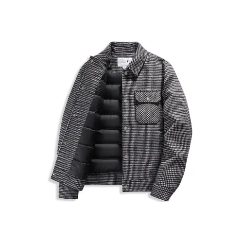 Куртки и пальто Dance with Wolves Мужские Средне-серого цвета