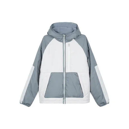 Nike Серый Мужской Пуховик