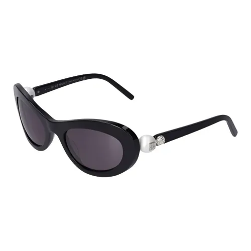 Givenchy Пластик Кошачий глаз Солнцезащитные очки Мужской Черный