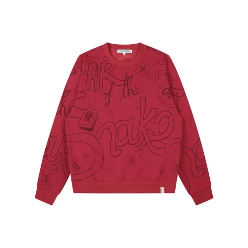 FAIRWHALE Красный 402 Мужские Свитшоты