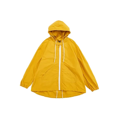 NEVERSEEZ Мангово-желтая унисекс ветровка