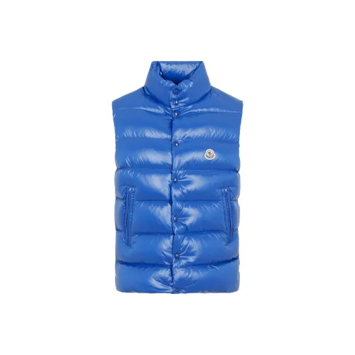 Moncler Tibb Series Жилет Мужской Синий