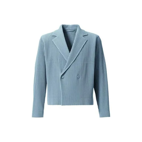 Homme Plissé Issey Miyake Бизнес-костюм Пальто Мужской