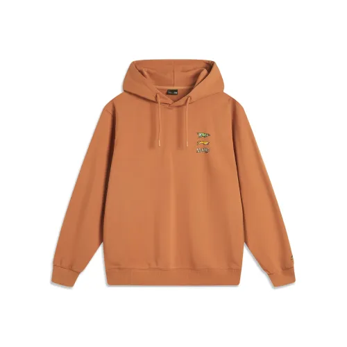 LINING Sports Life Collection Янтарь Коричневый Мужской Свитшот