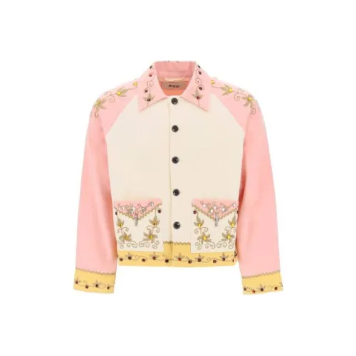 Bode Розовый Мужской Куртки