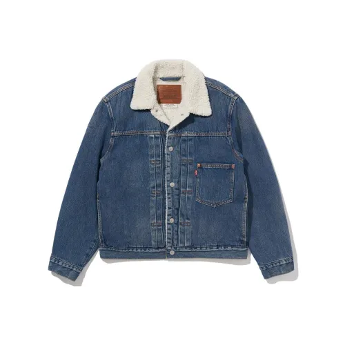 Levi's FW22 Denim Jacket Unisex Denim Blue Леви's FW22 Деним Куртка Унисекс Джинсовый Синий