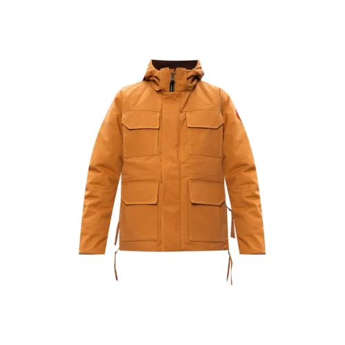 Canada Goose Светлый Кофейный Мужской Пуховик