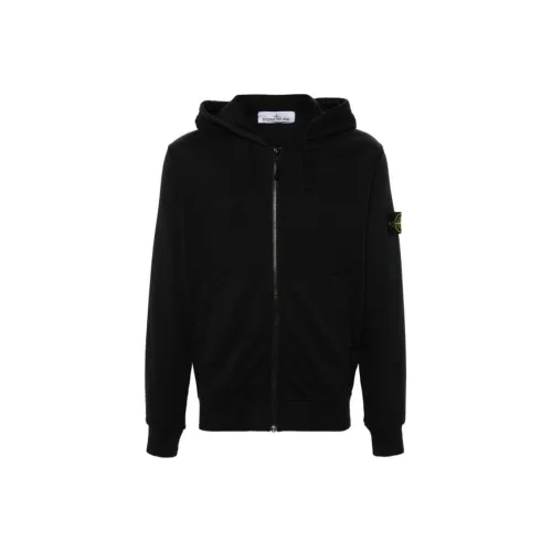 STONE ISLAND Толстовка Мужская Черная