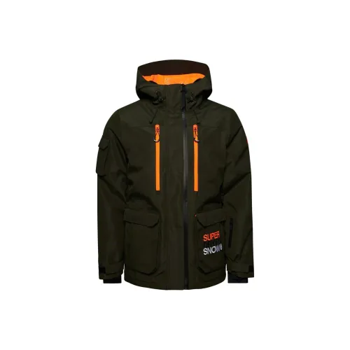 SUPERDRY Куртки и Пальто Мужской Зеленый