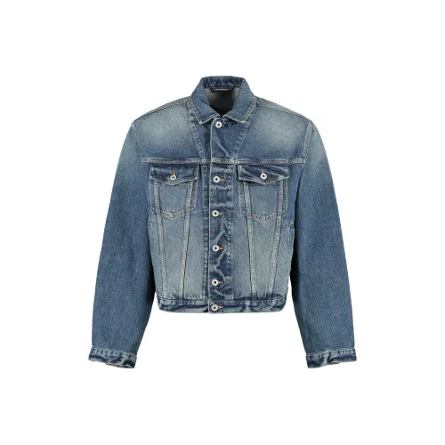 KENZO Синий Мужской Джинсовые Куртки