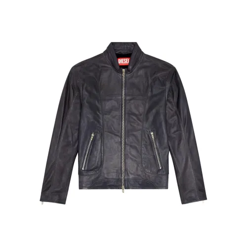 DIESEL OVAL D Series SS24 Куртка Мужская Черная