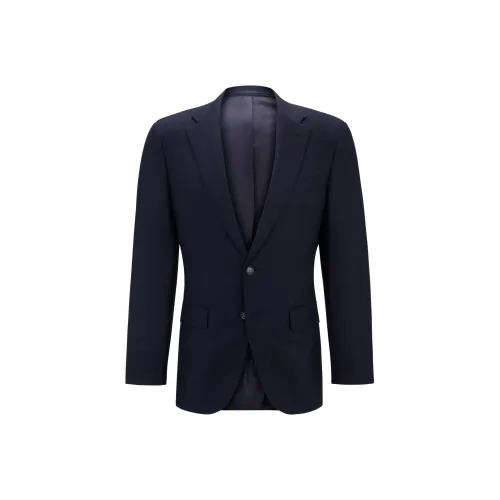 Hugo Boss Темно-синий Мужской Деловые костюмы