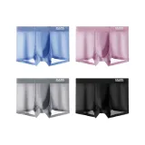 4 шт. [Аква-синий + Розовый + Темно-серый + Черный]