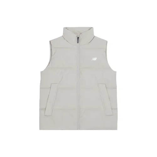 New Balance совместный бренд Светлый хаки Унисекс Пуховый жилет