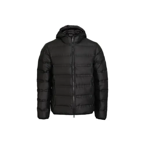 EMPORIO ARMANI Черный Мужской Пуховик