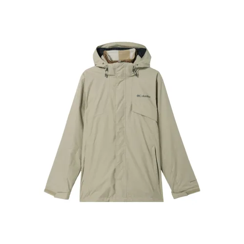 Columbia совместный бренд Поход Водонепроницаемый Ветрозащитный Ветровка Унисекс Экрю