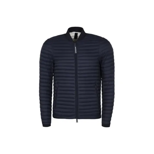 EMPORIO ARMANI Пуховик Мужской Морской Синий