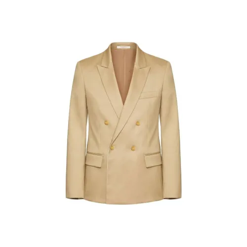 Valentino Светлый Умбра Мужские Деловые Костюмы