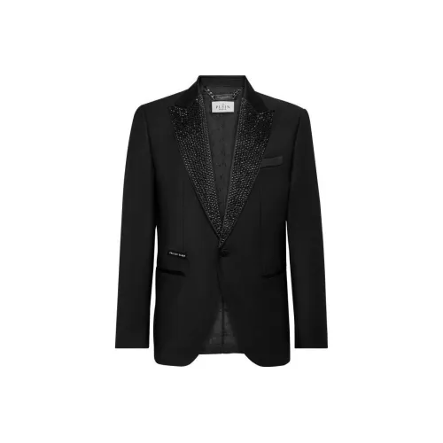 PHILIPP PLEIN Бизнес-костюм Пальто Мужской Черный