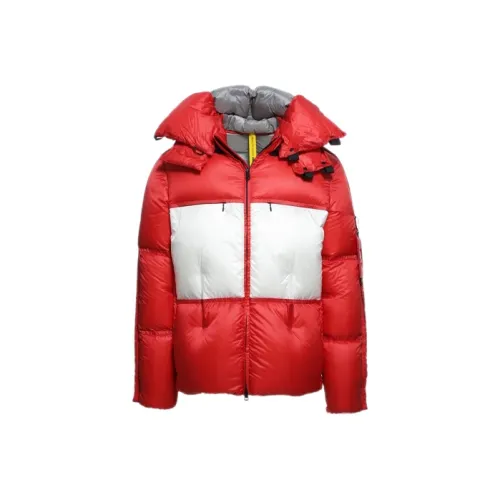 Moncler Красный Мужской Пуховик