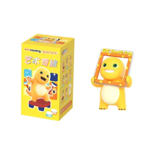 QUKTOYS Nailong Artistic Journey Blind Boxes Single Mystery Box Full Box 8 Pack