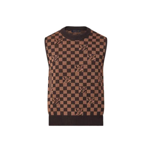 LOUIS VUITTON Новые ежеквартальные продукты LV Коричневый Мужской жилет