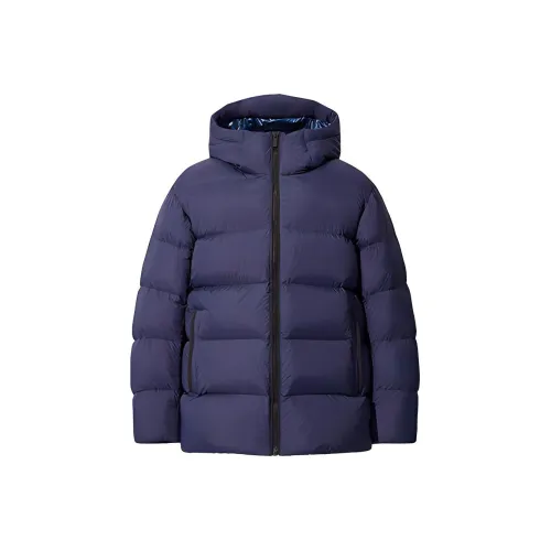 UNIQLO Jil Sander Collaboration Синий Мужской Пуховик