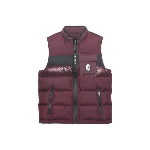 COACH Красный Мужской Пуховый жилет