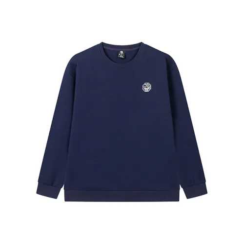 361° Свитшот Унисекс Слюдяный Синий