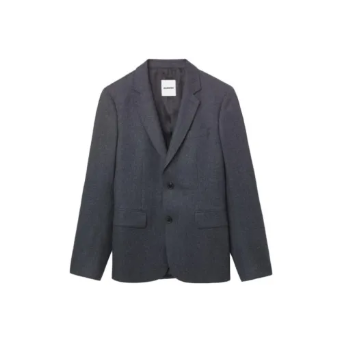 Sandro Бизнес-костюм мужской угольно-серый