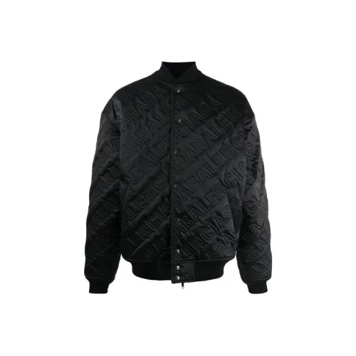 Balenciaga Хлопковый пуховик Мужской Черный