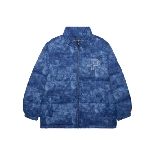 New Era FW24 Down Jacket Unisex Темный Джинсовый Синий