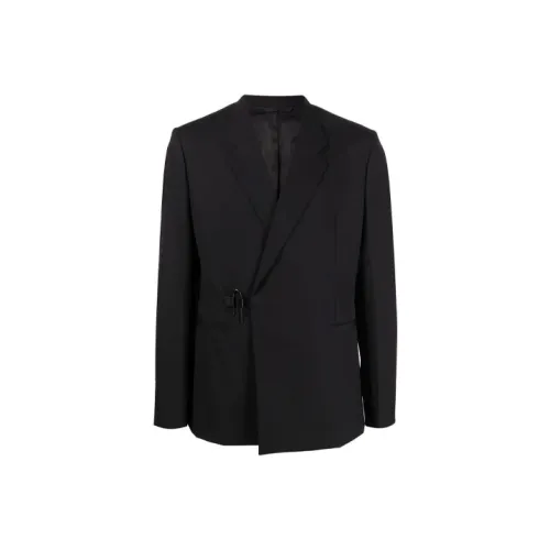 GIVENCHY Бизнес костюм пальто мужской черный